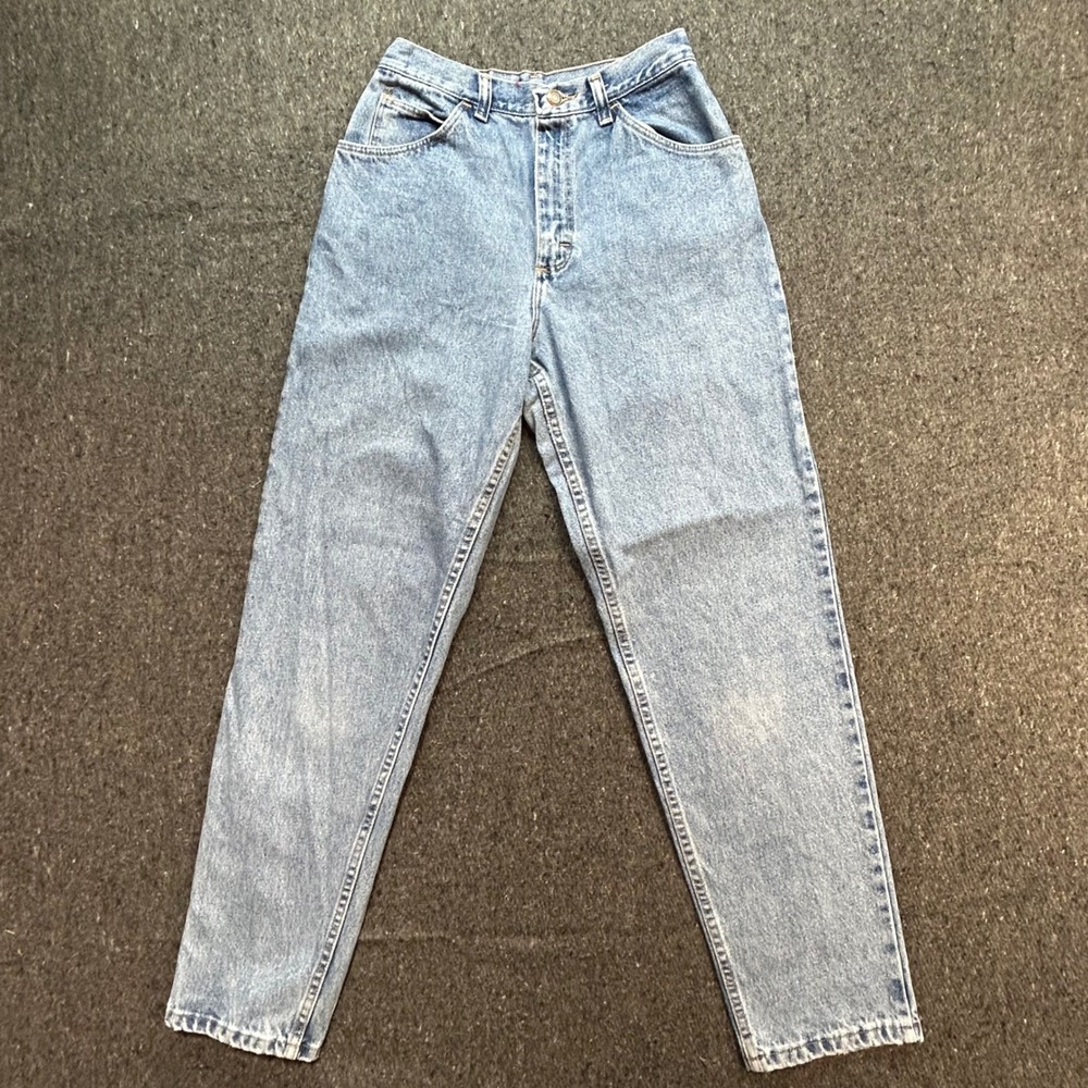 Gitano Mom Jeans Women 26 Light‎ Blue High Waisted Tapered Vintage 90s Denim